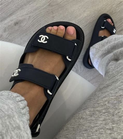 replica chanel dad sandals|dad sandals zara.